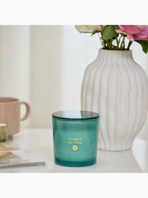 Bougie parfumée ronde en verre liana - Kiabi Bougie parfumée ronde en verre liana - Kiabi