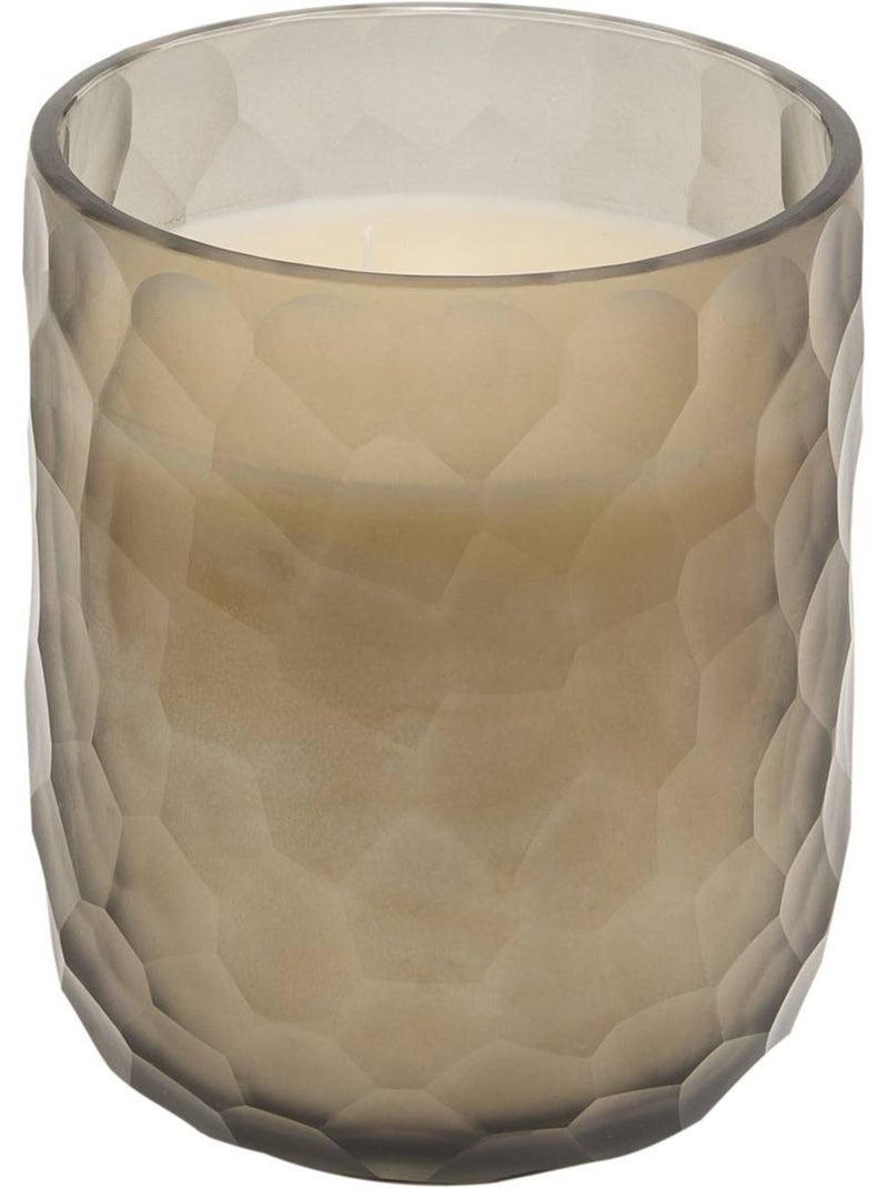 Bougie parfumée ronde en verre nyer Vert - Kiabi