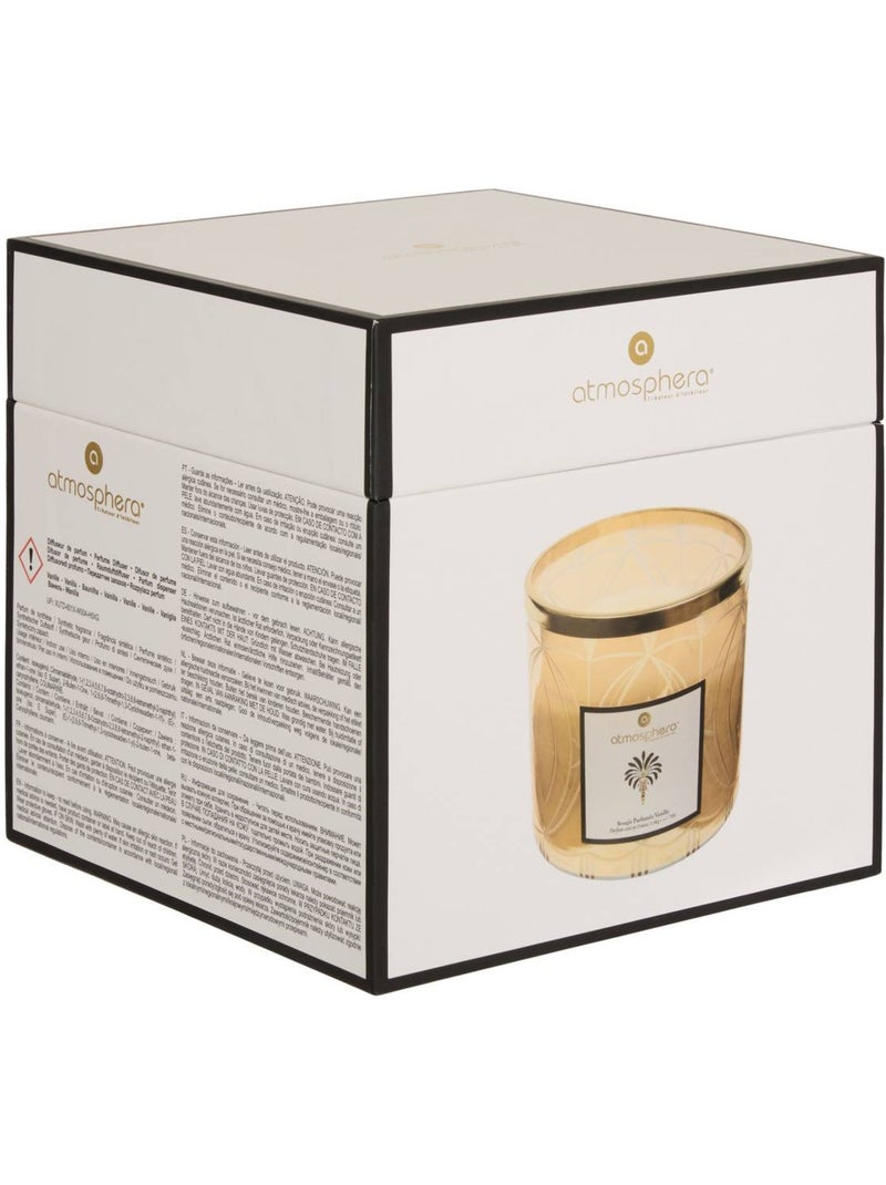 Bougie parfumée ronde palmer Bronze - Kiabi