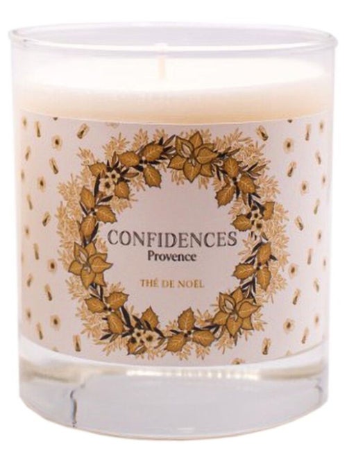Bougie parfumée thé de noël  fabriquée en provence 280 gr - Kiabi