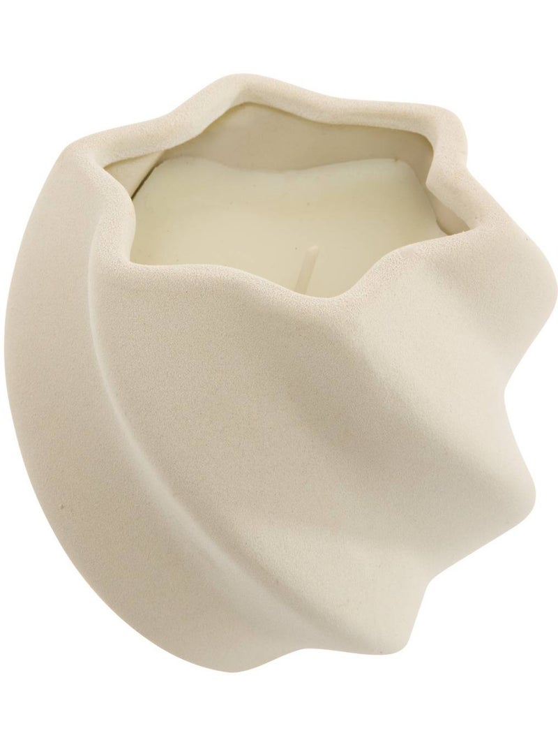 Bougie parfumée torsadée fernan Blanc - Kiabi