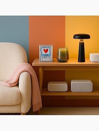 Bougie parfumée verre lustré 480g avec boite cadeau