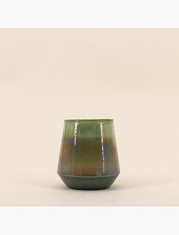 Bougie parfumée verre lustré 480g avec boite cadeau