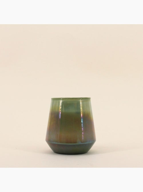 Bougie parfumée verre lustré 480g avec boite cadeau - Kiabi