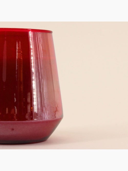 Bougie parfumée verre lustré 480g, boite cadeau - Kiabi
