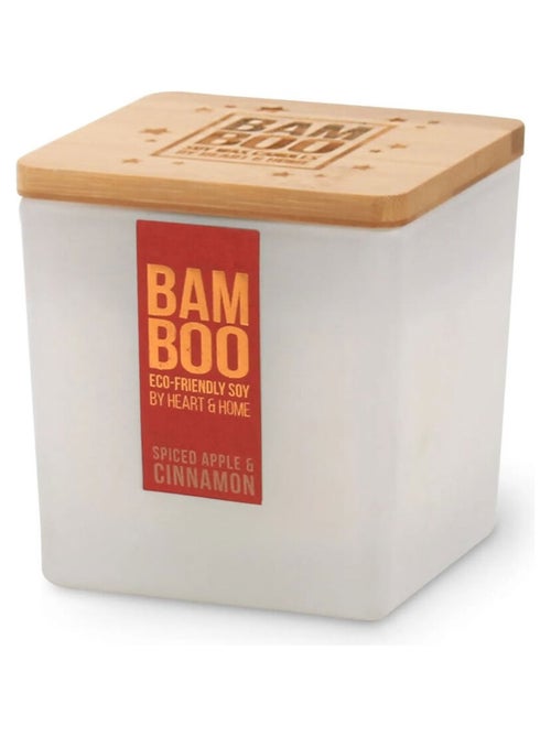 Bougie pomme épicée et cannelle 40 heures - Kiabi