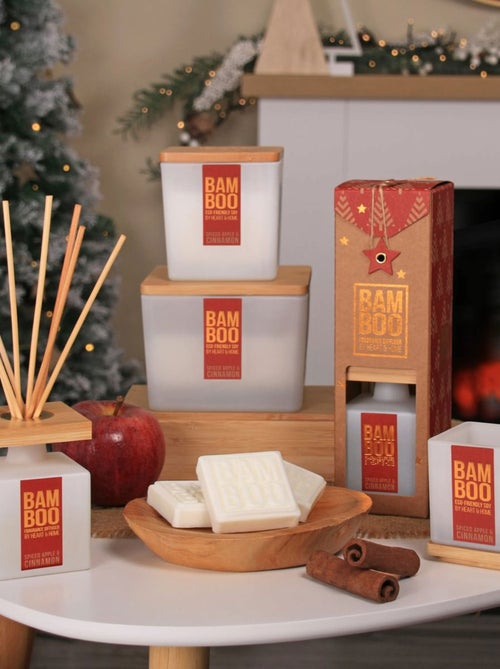 Bougie pomme épicée et cannelle  80 g - Kiabi