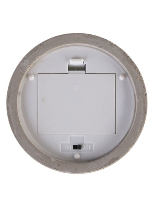 Bougie ronde LED effet ciment grand format FACTORY - Kiabi Bougie ronde LED effet ciment grand format FACTORY - Kiabi
