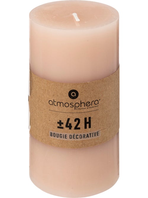Bougie rose HUGO - Kiabi