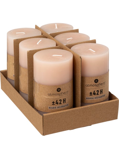 Bougie rose HUGO - Kiabi