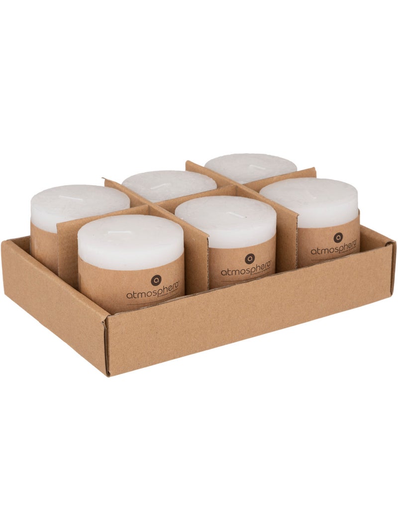 Bougie rustique OLIA Blanc - Kiabi