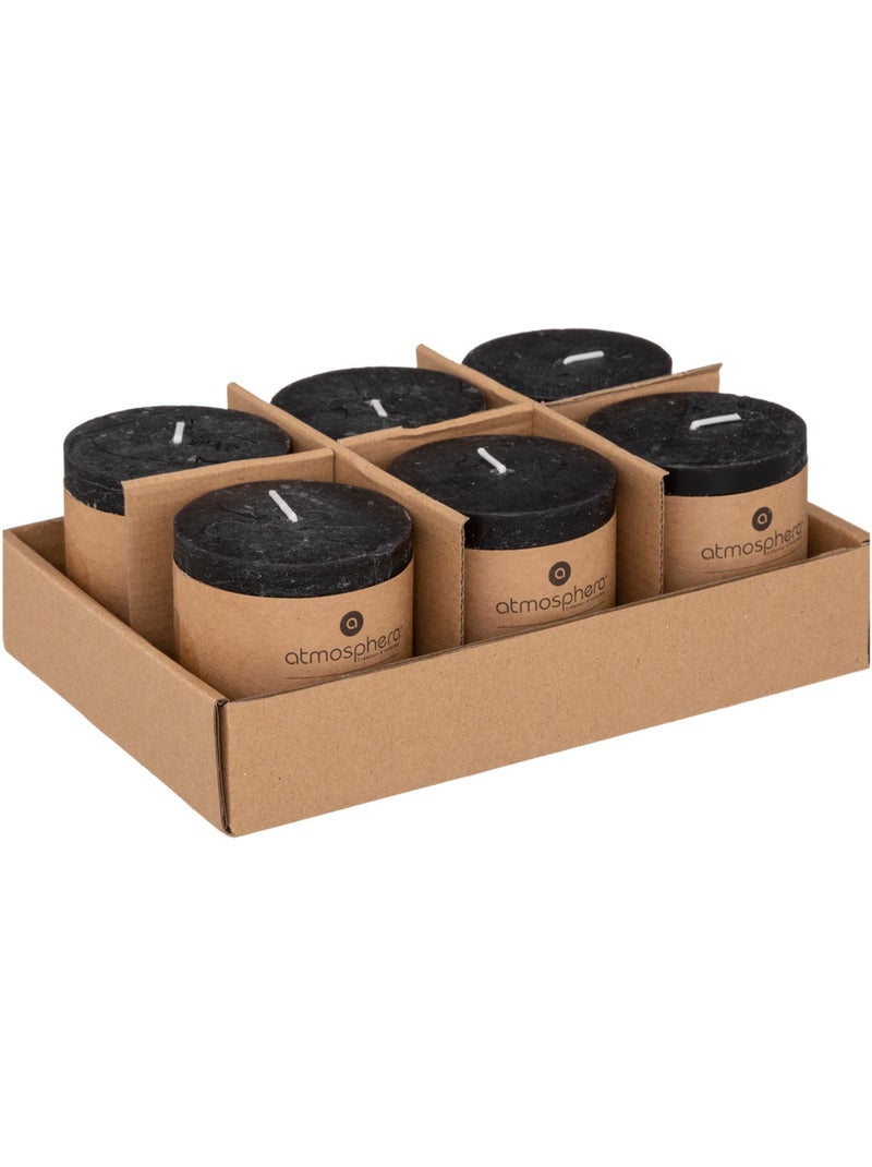 Bougie rustique OLIA Noir - Kiabi