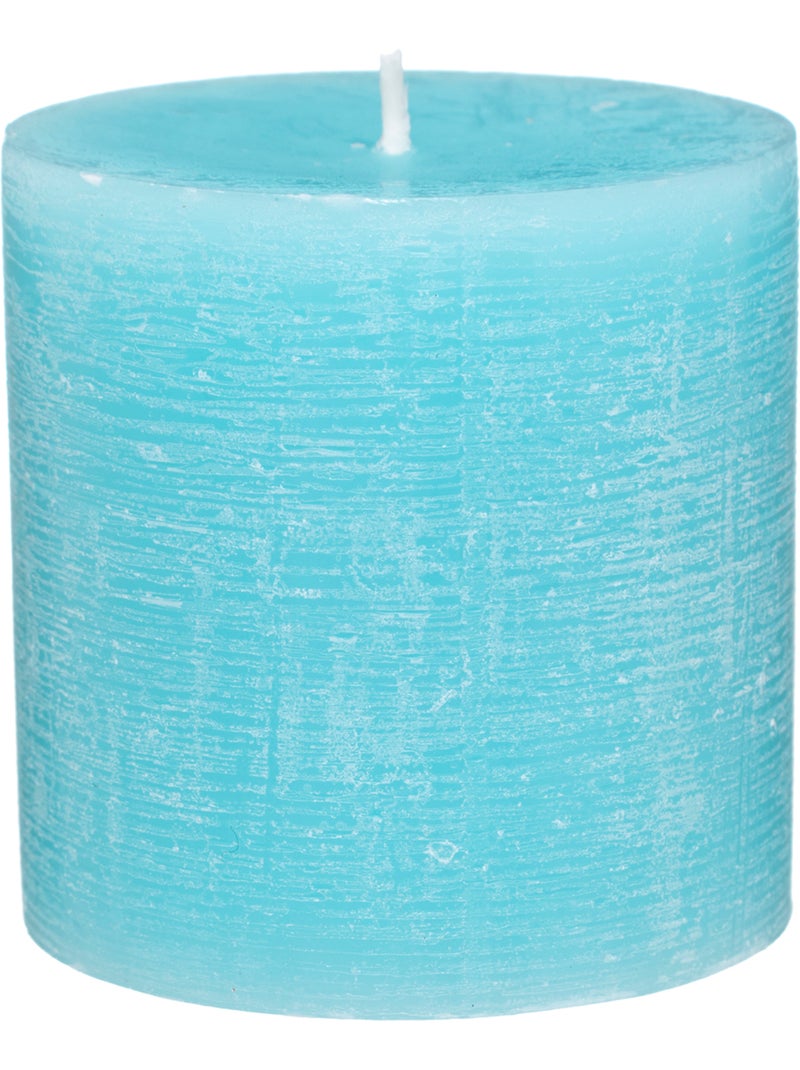 Bougie rustique OLIA Turquoise - Kiabi