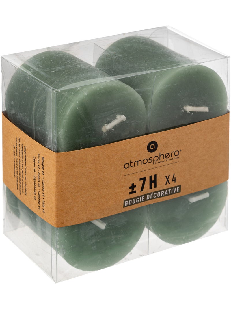 Bougie rustique OLIA Vert - Kiabi