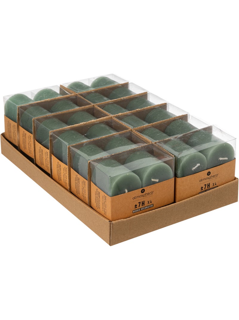 Bougie rustique OLIA Vert - Kiabi