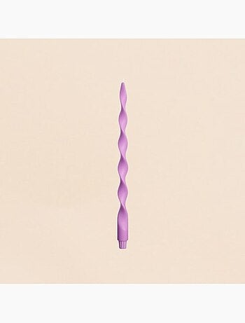 Bougie spirale parme 40cm
