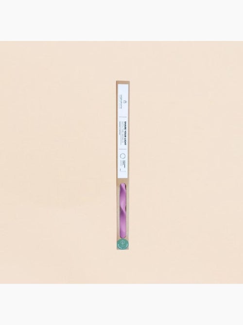 Bougie spirale parme 40cm - Kiabi