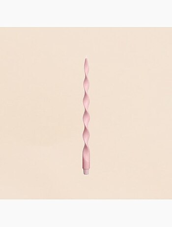 Bougie spirale rose 40cm
