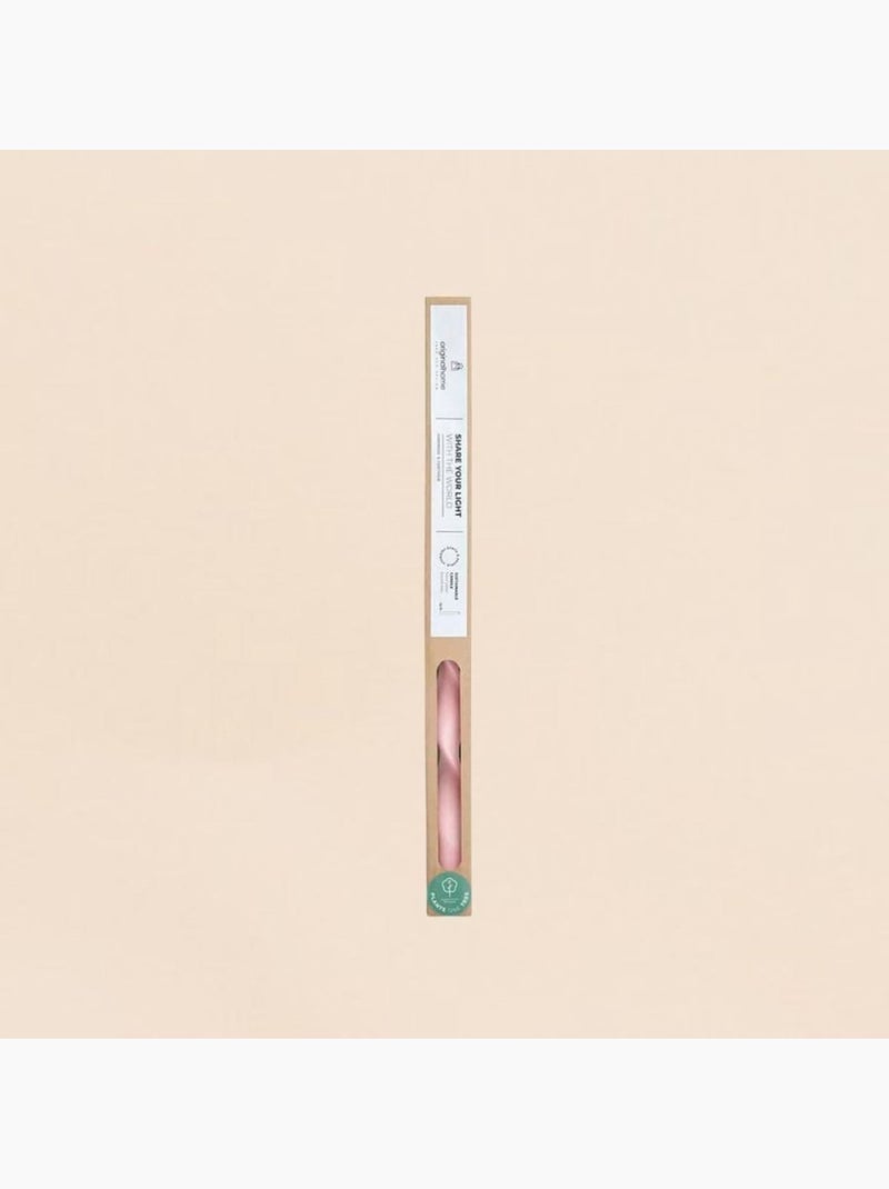 Bougie spirale rose 40cm Rose - Kiabi
