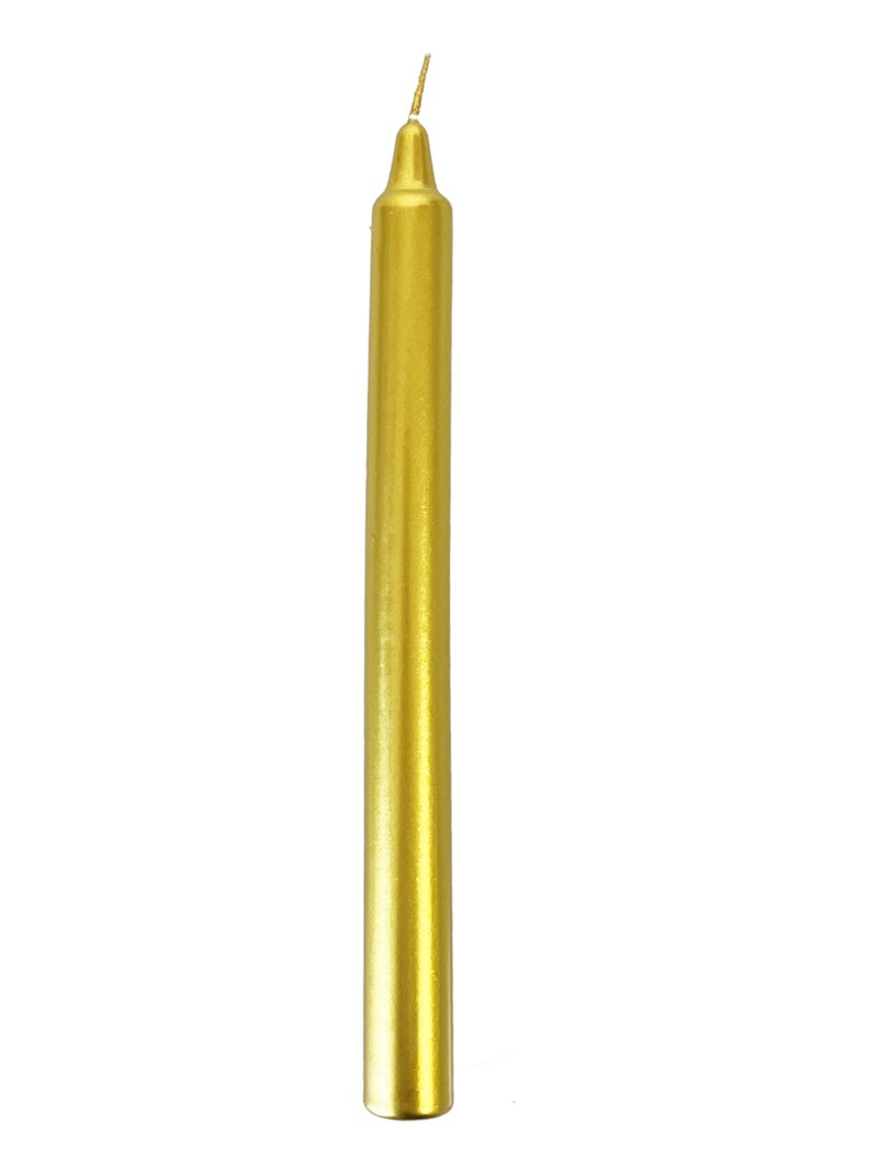 Bougie surfacée dorée Doré/or - Kiabi