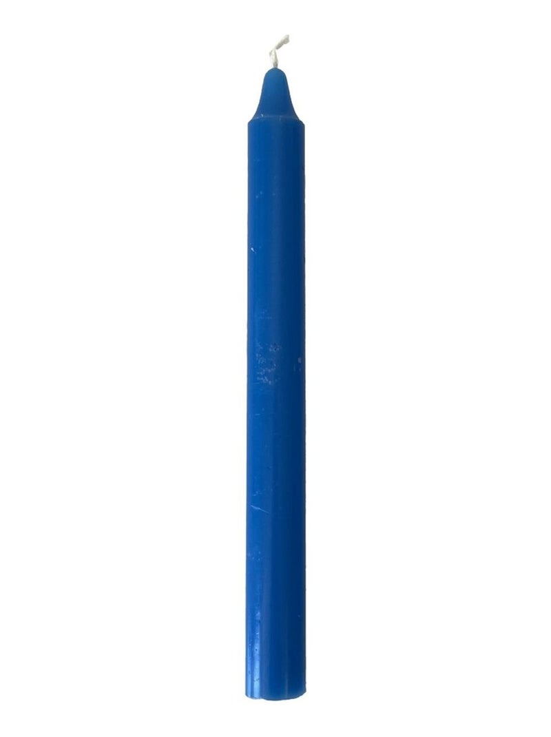 Bougie teintée dans la masse bleu Bleu - Kiabi
