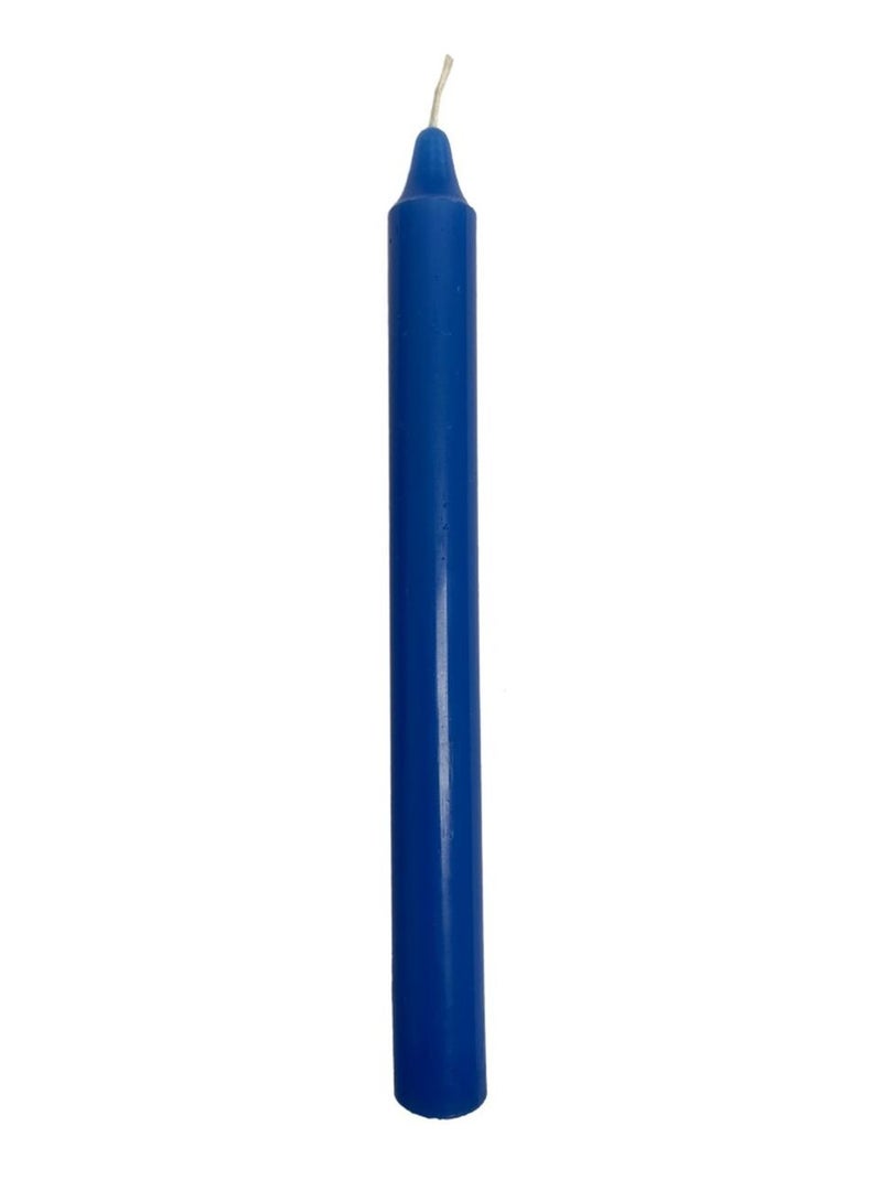 Bougie teintée dans la masse bleu foncé Bleu foncé - Kiabi