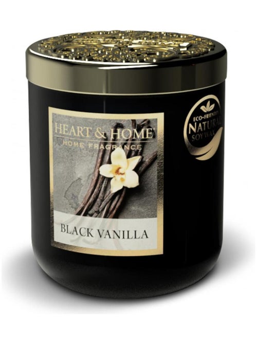 Bougie vanille noire 30 heures - Kiabi