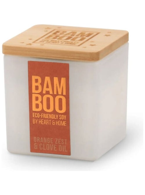 Bougie zeste d'orange et clou de girofle  80 g - Kiabi