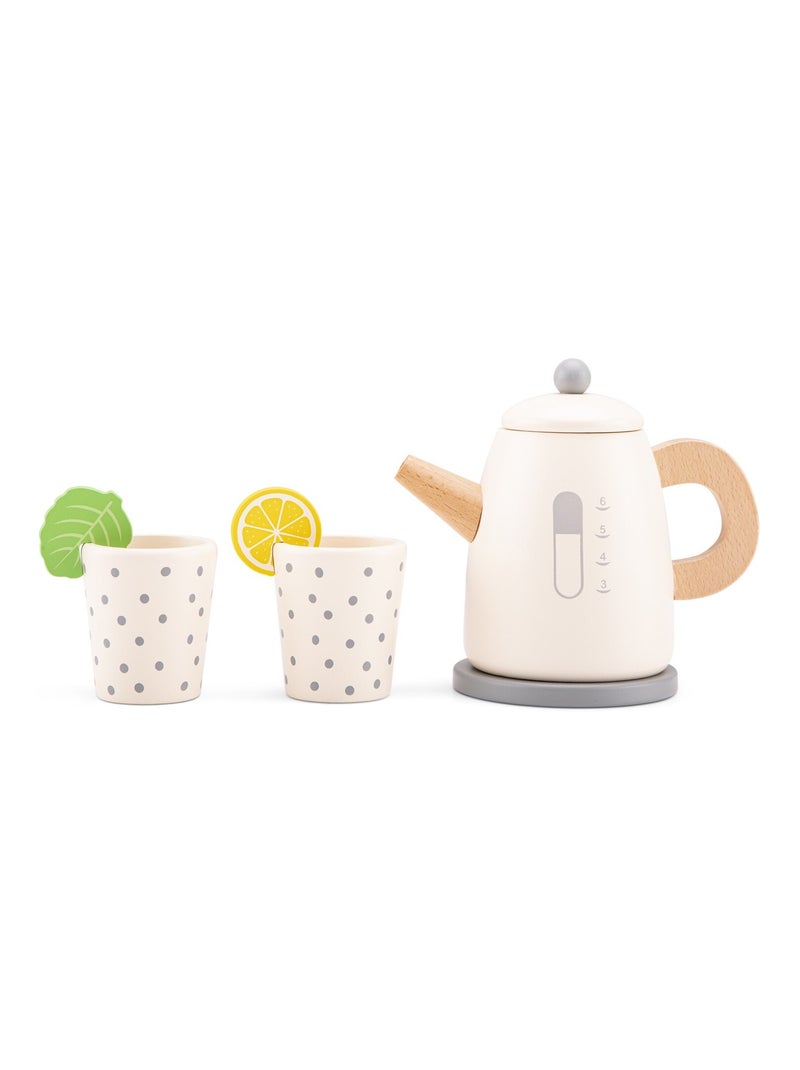 Bouilloire en bois Blanc - Kiabi