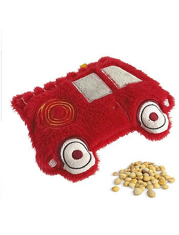 Bouillotte aux noyaux de cerise camion de pompier