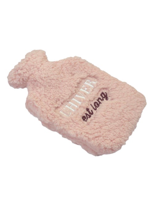Bouillotte avec enveloppe en fourrure - Kiabi