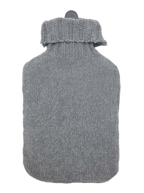 Bouillotte avec housse en chenille - Kiabi