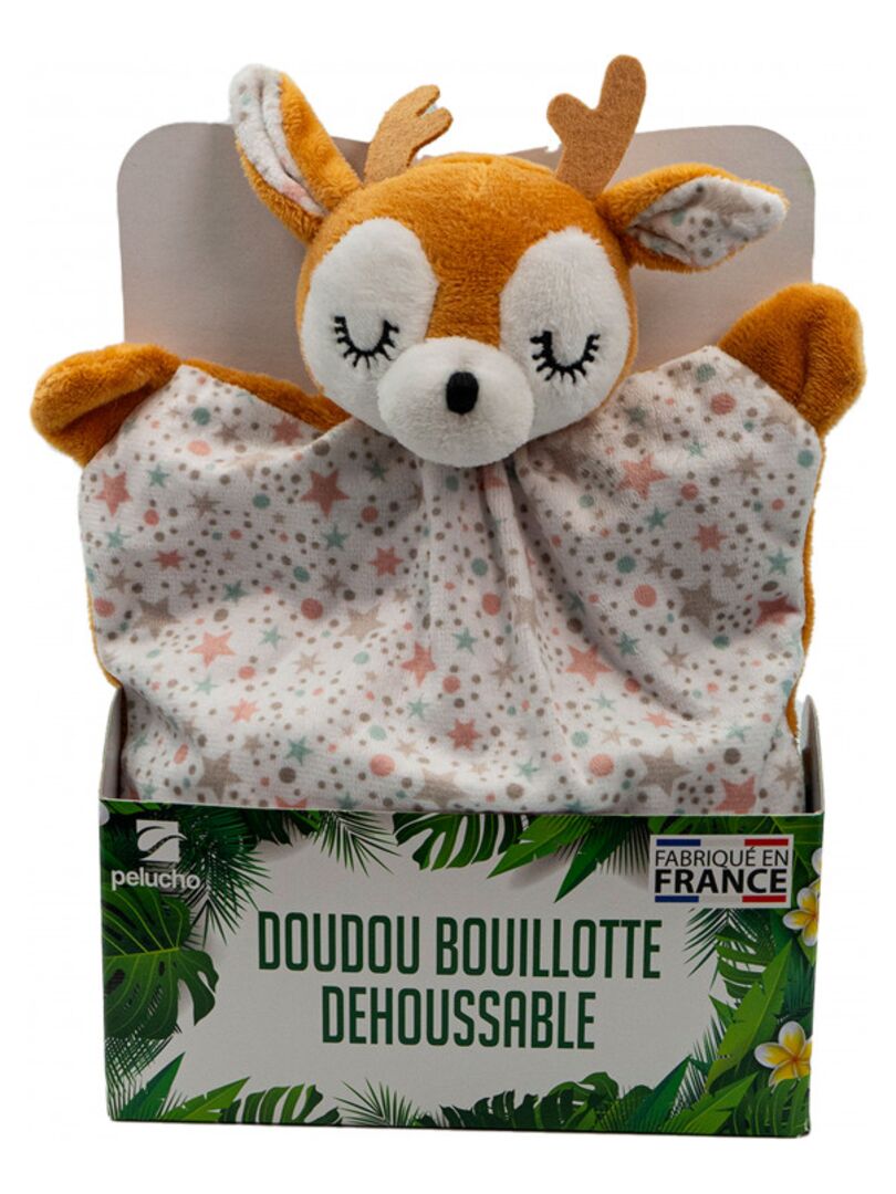 Bouillotte bébé Faon - Made in France Blanc - Kiabi