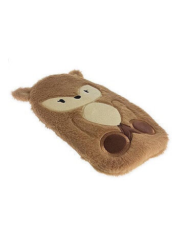 Bouillotte licorne en fourrure pour enfant