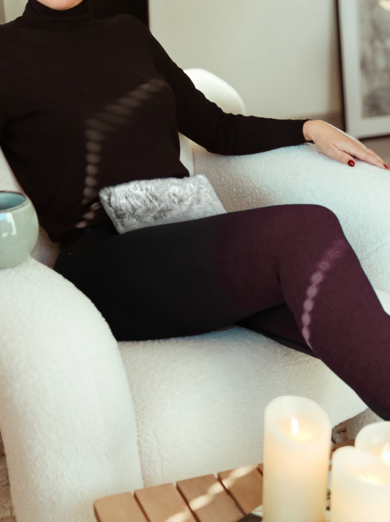 Bouillotte chauffante ou refroidissante déhoussable - Cosy - Vivezen Gris - Kiabi