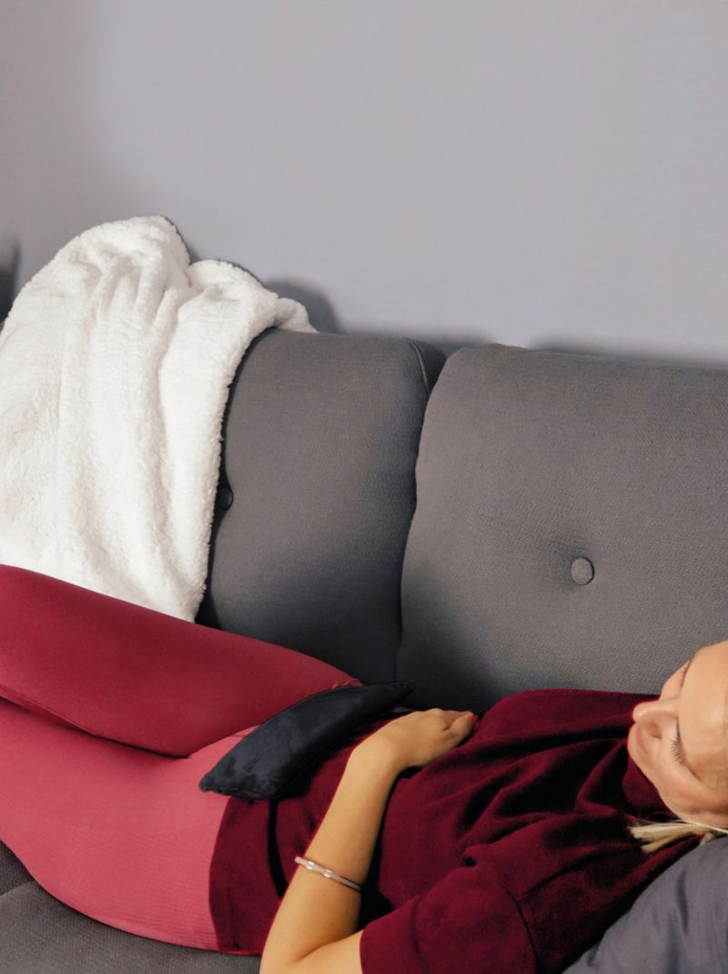 Bouillotte chauffante ou refroidissante déhoussable pour toutes parties du corps - Vivezen Noir - Kiabi