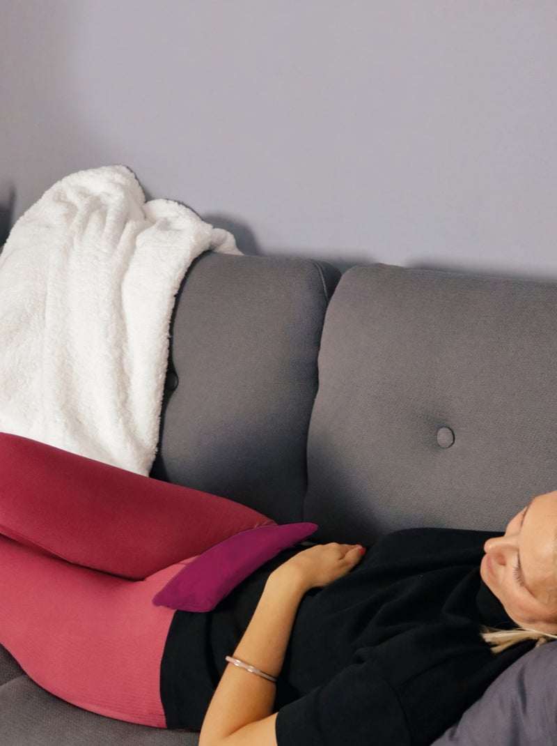 Bouillotte chauffante ou refroidissante déhoussable pour toutes parties du corps - Vivezen Violet - Kiabi