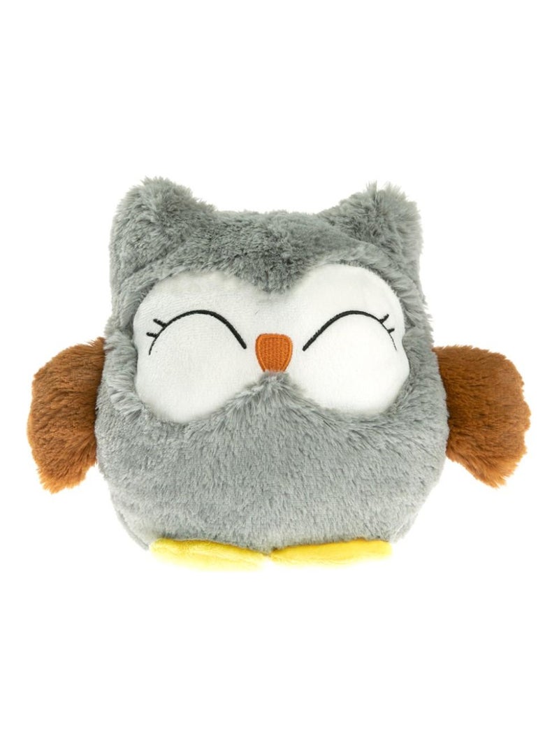 Bouillotte Chouette grise Gris - Kiabi