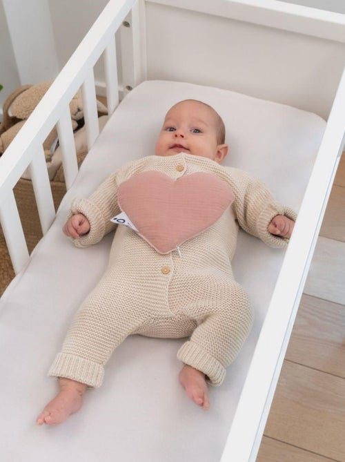 Bouillotte cœur tout doux pour bébé 'doomoo' - Kiabi Bouillotte cœur tout doux pour bébé 'doomoo' - Kiabi