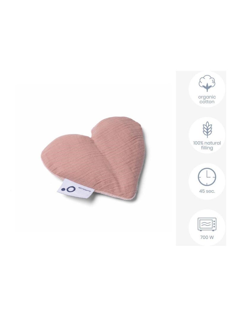 Bouillotte cœur tout doux pour bébé 'doomoo' Rose - Kiabi