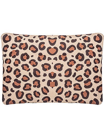 Bouillotte coussin à motif léopard