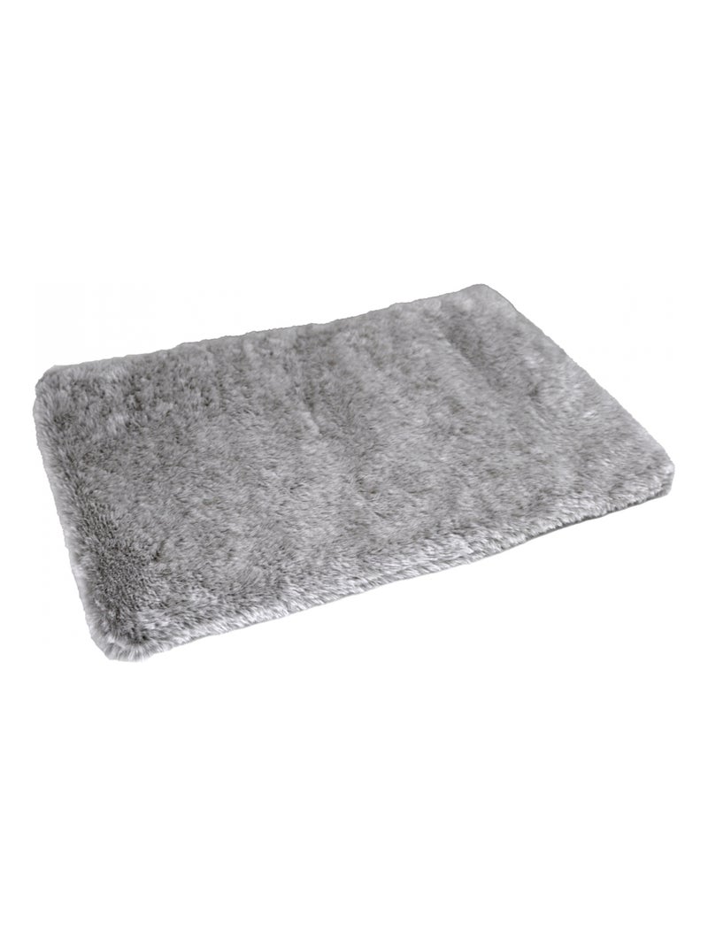 Bouillotte, coussin chauffant 45 x 30 cm pour le dos ou autres parties du corps - Cosy - Vivezen Gris - Kiabi
