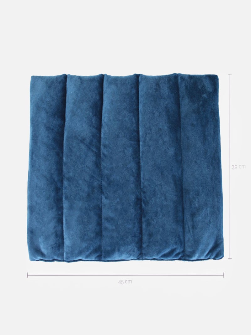 Bouillotte, coussin chauffant pour le dos ou autres parties du corps - Vivezen Bleu - Kiabi
