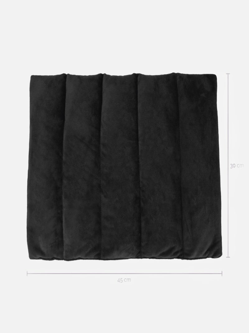 Bouillotte, coussin chauffant pour le dos ou autres parties du corps - Vivezen Noir - Kiabi