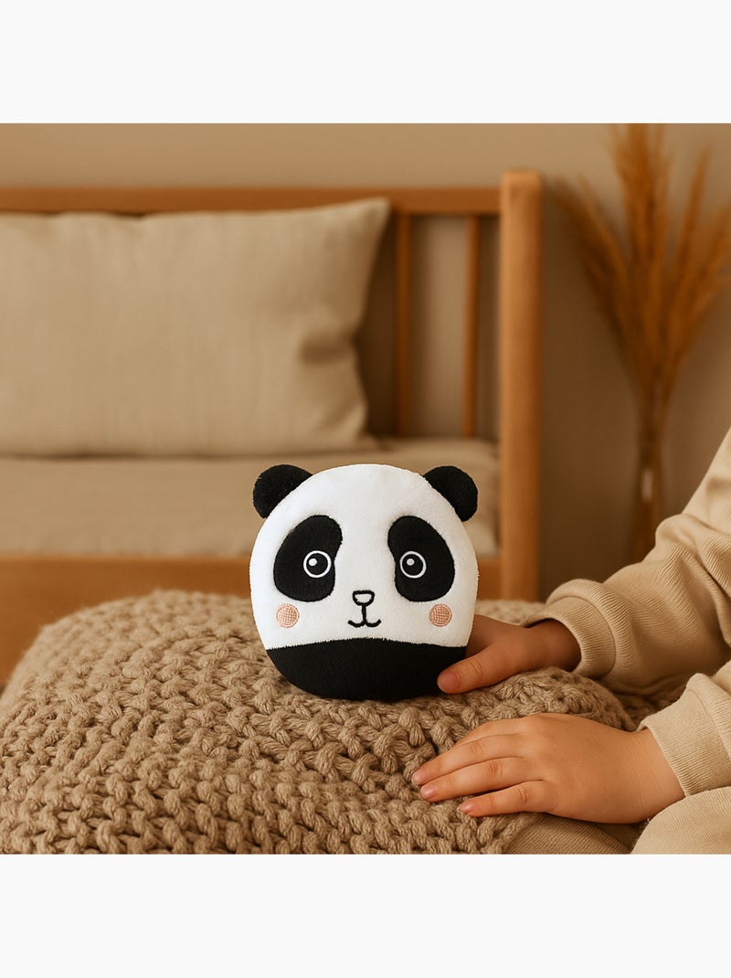 Bouillotte de soulagement panda Stop Bobo Noir Blanc - Kiabi