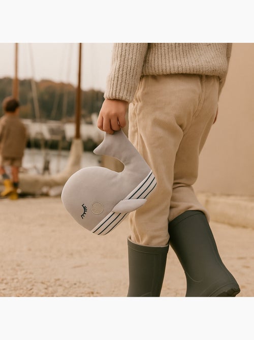 Bouillotte doudou 2 en 1 en forme de baleine - Kiabi