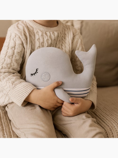 Bouillotte doudou 2 en 1 en forme de baleine - Kiabi