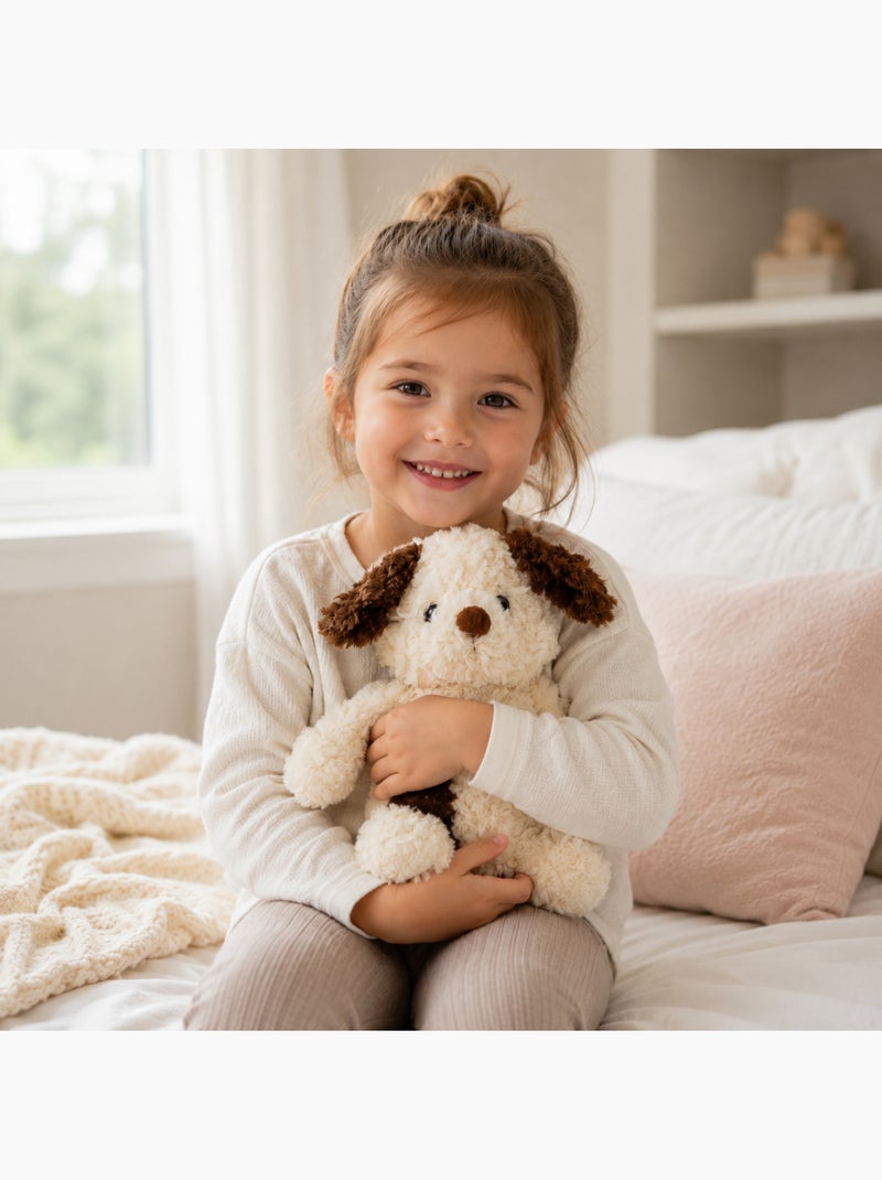 Bouillotte doudou 2 en 1 en forme de chien Beige - Kiabi