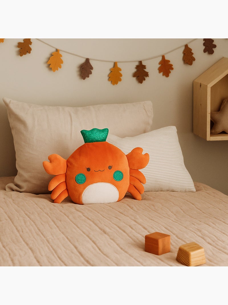 Bouillotte doudou 2 en 1 en forme de crabe Orange - Kiabi