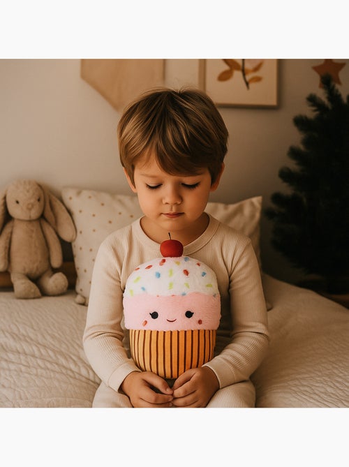 Bouillotte doudou 2 en 1 en forme de cupcake - Kiabi